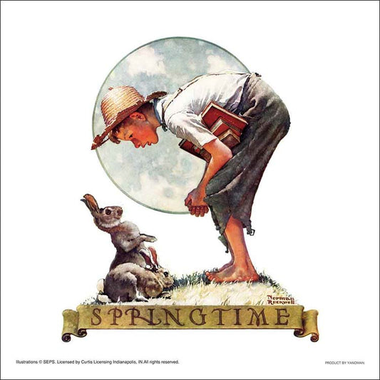Norman Rockwell  - Spring Time 306塊 (25×25cm)