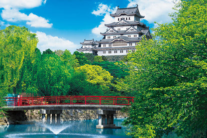 日本風景 - 新綠的姬路城 1000塊 (50×75cm)