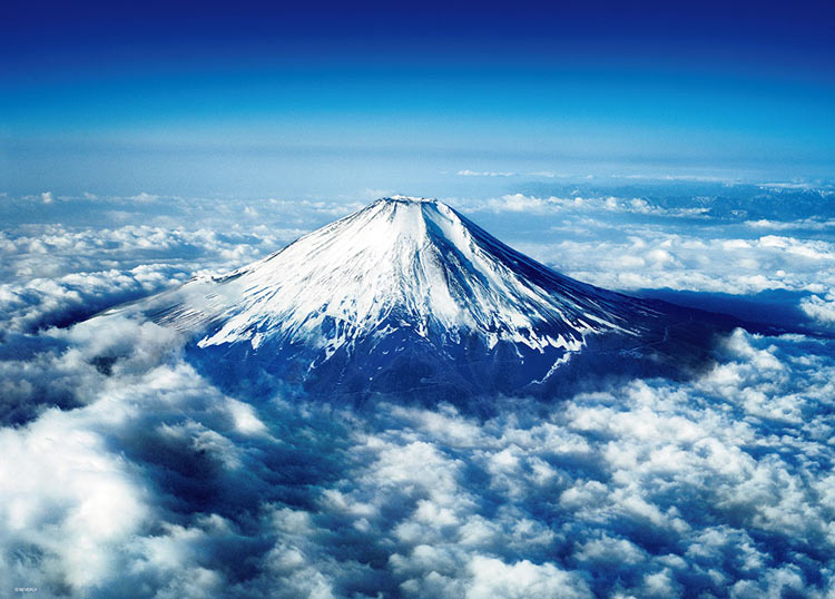 日本風景 - 富士山空攝 600塊 (38×53cm)