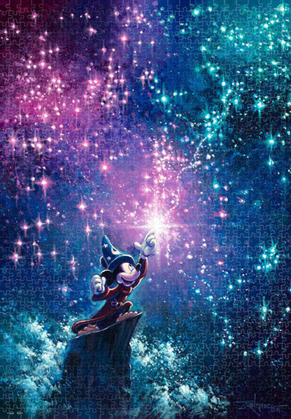 (帆布紋理) 迪士尼 - 巫師學徒 1000塊 (51×73.5cm)