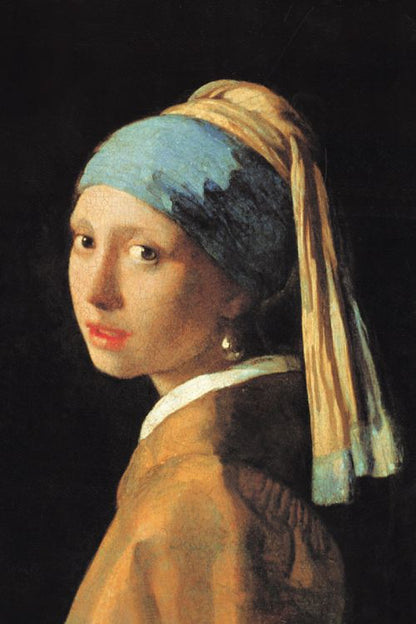 維梅爾 - 戴珍珠耳環的少女 300塊 (26×38cm)