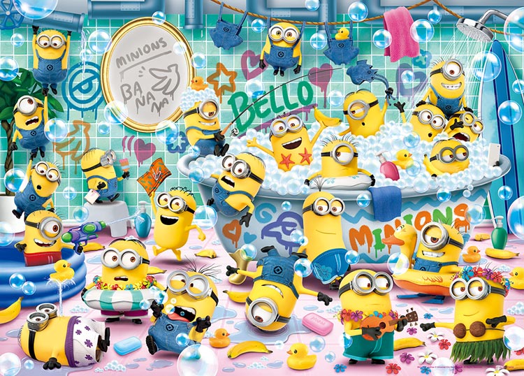 迷你兵團 - Minions 洗白白 500塊 (38×53cm)