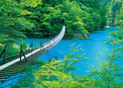 日本風景 - 靜岡夢之吊橋 500塊 (38×53cm)