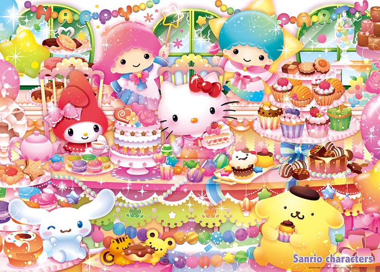 Sanrio - Hello Kitty 快樂糖果派對 600塊 (38×53cm)