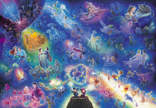 (夜光) 迪士尼 - 迪士尼滿天星 500塊 (35×49cm)