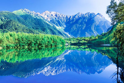 日本風景 - 穗高連峰 1000塊 (50×75cm)