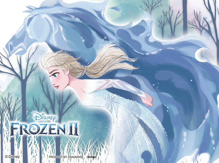 (環保樹脂) 魔雪奇緣 - Elsa and Ice 150塊 (7.6×10.2cm)