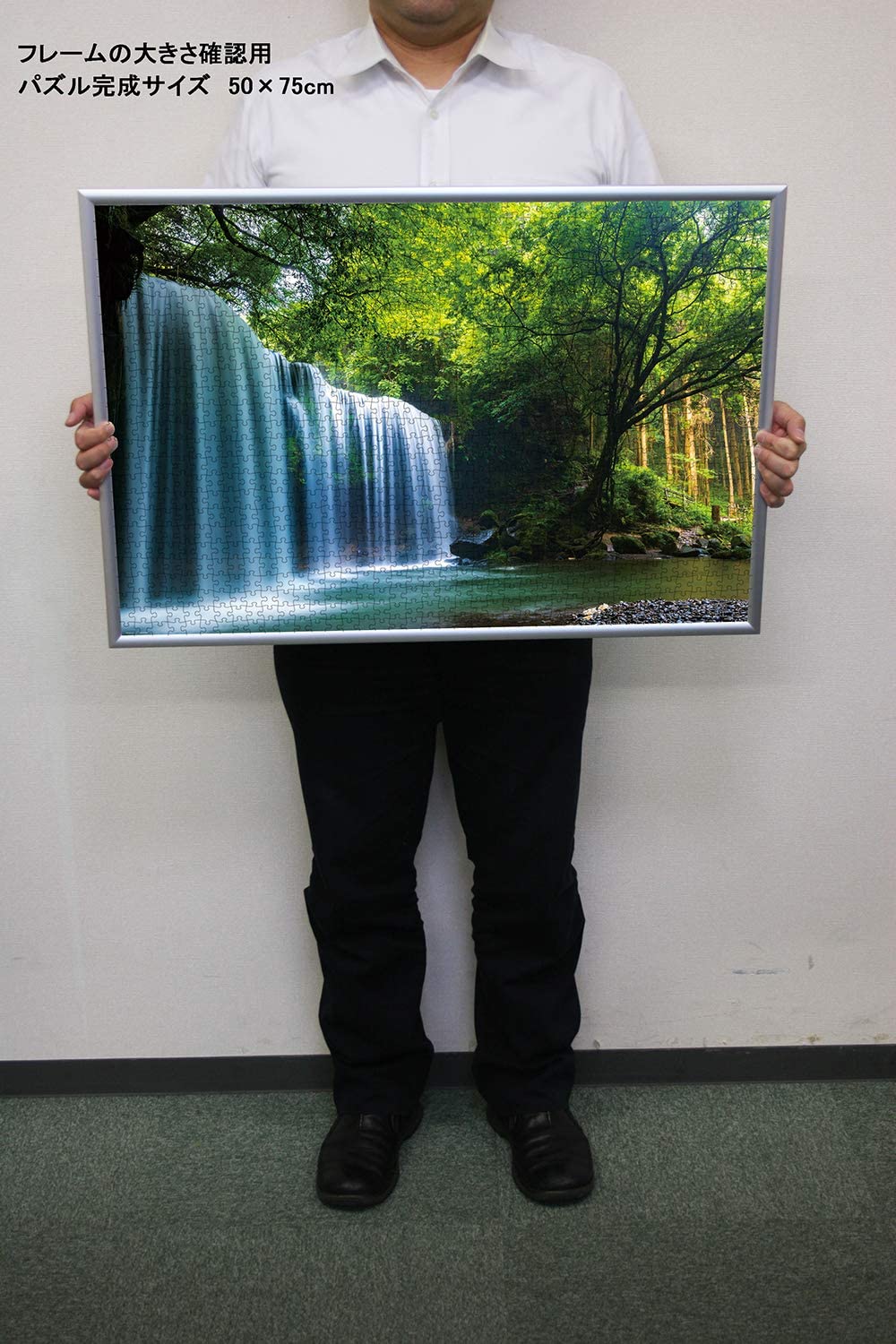 日本風景 - 熊本縣療之水簾 1000塊 (50×75cm)