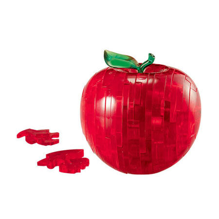 水晶立體 - 紅蘋果 43塊