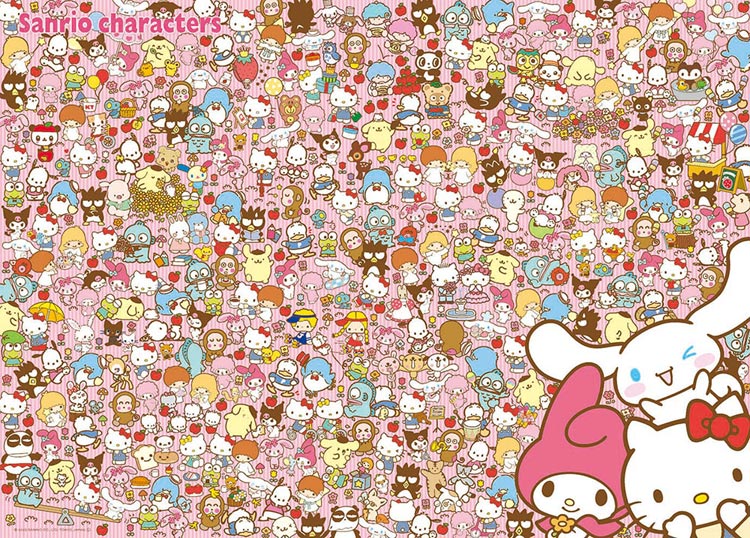 Sanrio - 找到你最喜歡的角色 600塊 (38×53cm)