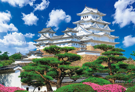 (迷你尺寸) 日本風景 - 姬路城 2000塊 (49×72cm)