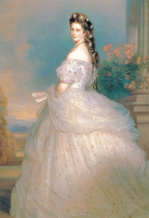 溫德爾哈爾特 - 伊麗莎白皇后肖像 300塊 (26×38cm)