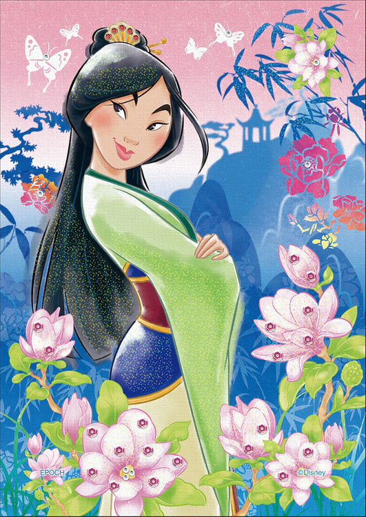 (手作裝飾) 花木蘭 - 強大的心 108塊 (18.2×25.7cm)