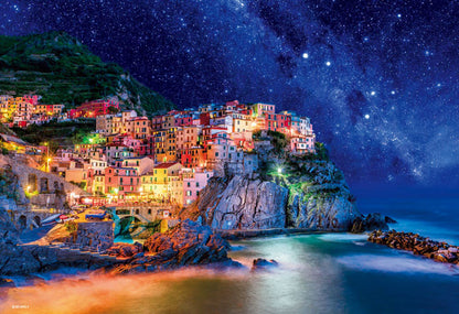 (夜光) 意大利風景 - 五鄉地的星空 300塊 (26×38cm)