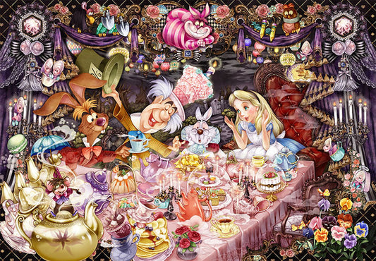 愛麗絲夢遊仙境 - 瘋帽子的午後茶會 1000塊 (51×73.5cm)
