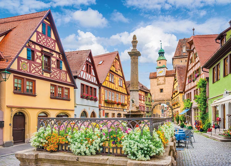 德國風景 - 童話之城 羅滕堡 500塊 (38×53cm)