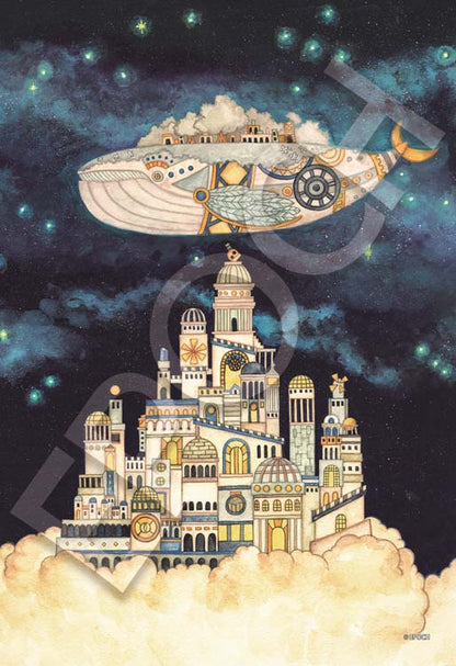 西村典子 - 古都雲上文明 300塊 (26×38cm)