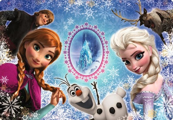 兒童向 - Frozen Anna & Elsa 41塊 (26×37.5cm)