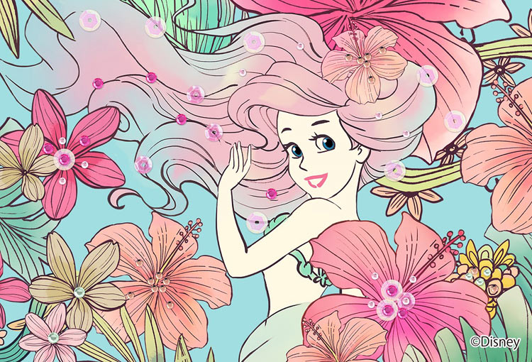 (手作裝飾) 小魚仙 - Royal Floral 70塊 (10×14.7cm)
