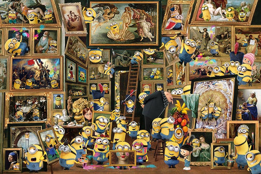 迷你兵團 - Minions藝術博物館 1000塊 (50×75cm)