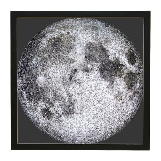 The Moon月球系列實木框 黑色 - 67.3×67.3cm