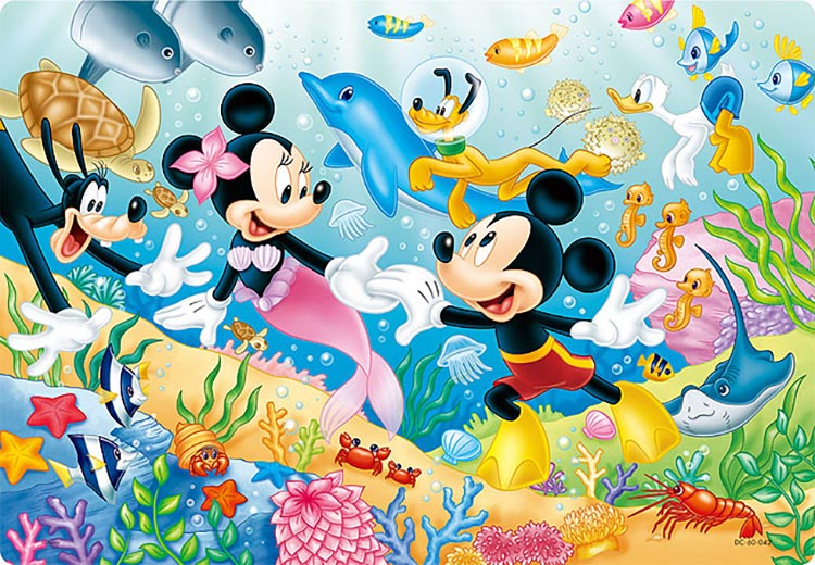 兒童向 - 迪士尼 深海公園 60塊 (26×37.5cm)