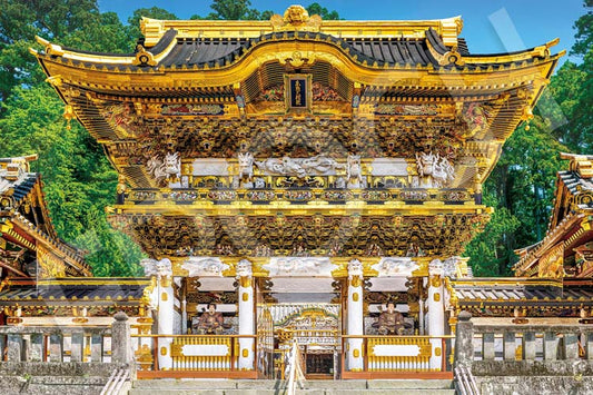 (迷你尺寸) 日本風景 - 日光社寺 陽明門 2016塊 (50×75cm)