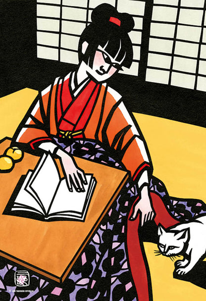 滝平二郎 - 被爐 300塊 (26×38cm)