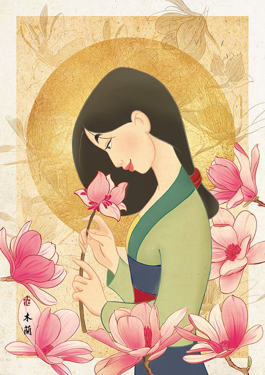 花木蘭 - 花之香 108塊 (18.2×25.7cm)