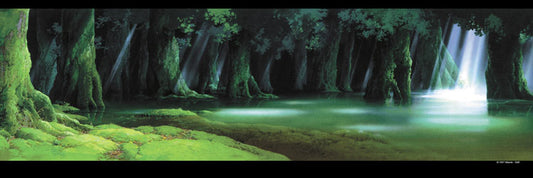 幽靈公主 - 山獸神之森林 950塊 (34×102cm)