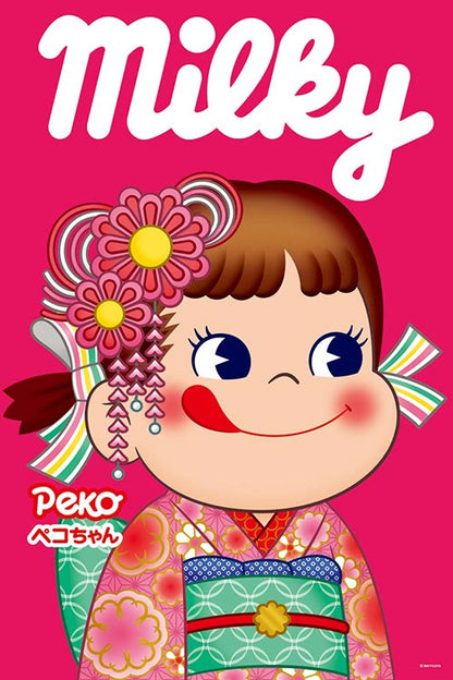 不二家牛奶妹 - 日式和服裝扮 1000塊 (50×75cm)