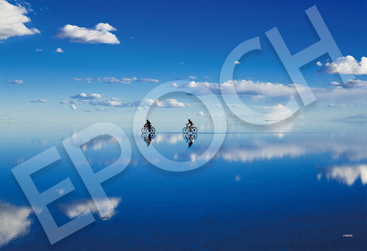 (迷你尺寸) 玻利維亞風景 - 奇蹟之湖 1053塊 (26×38cm)