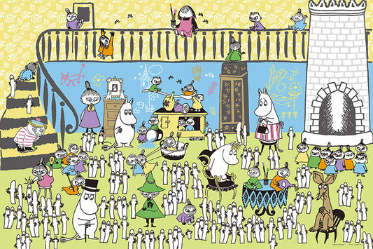 姆明一族 - Hattifattener派對 1000塊 (50×75cm)
