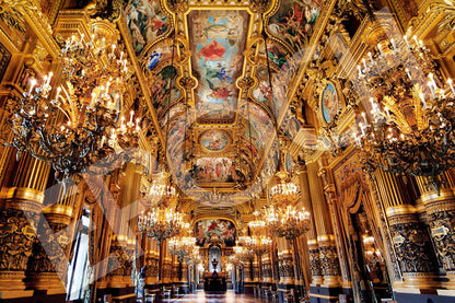 法國風景 - 巴黎歌劇院 1000塊 (50×75cm)