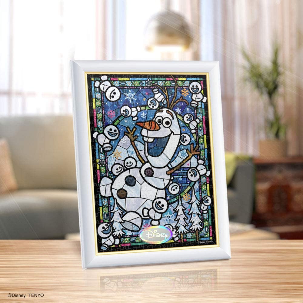 (透明樹脂) 魔雪奇緣 - 雪人小白Olaf 266塊 (18.2×25.7cm)