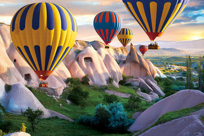 土耳其風景 - 卡帕多西亞氣球節 1000塊 (50×75cm)