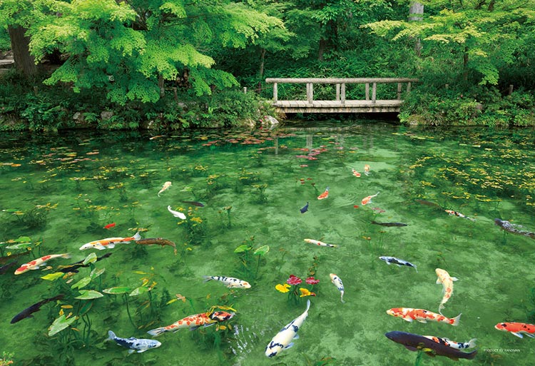 (迷你尺寸) 日本風景 - 無名池塘 500塊 (26×38cm)