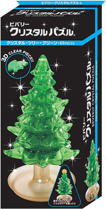 水晶立體 -傳統聖誕樹 69塊