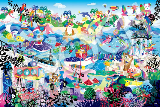 (迷你尺寸) Kayo Horaguchi - 有你在的地方便是天堂 2016塊 (50×75cm)