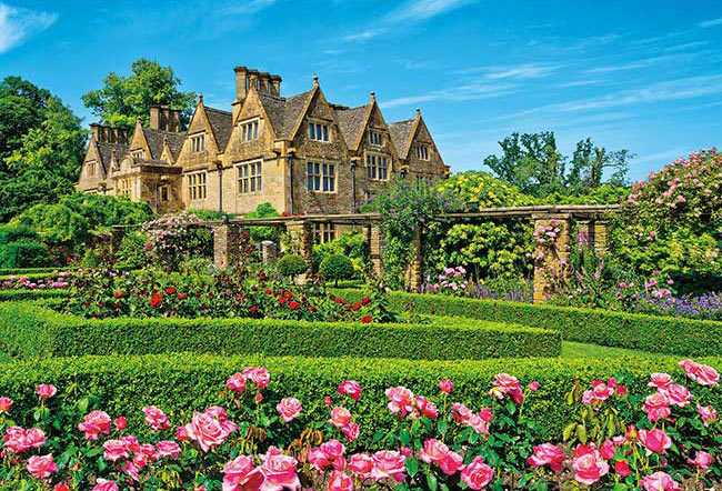 英國風景 - 玫瑰莊園 300塊 (26×38cm)
