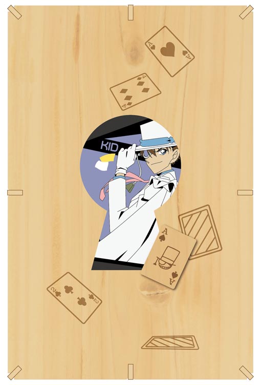 (木質) Paper Theater Premium - 名偵探柯南 可靠的同伴 (L Size)