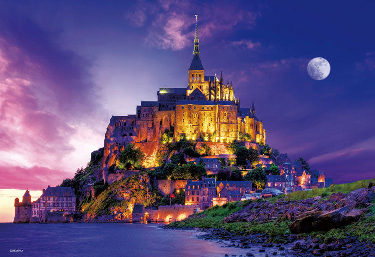 法國風景 - 暮光之城聖米歇爾山 300塊 (26×38cm)