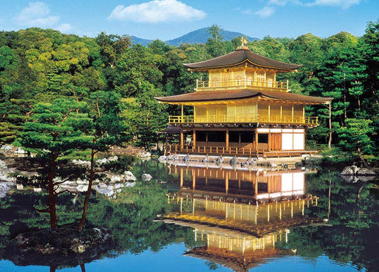 (迷你尺寸) 日本風景 - 新綠之金閣寺 2000塊 (38×53cm)