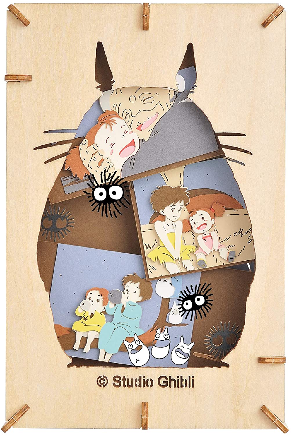 (木質) Paper Theater - 龍貓 My Neighbor Totoro (L Size)