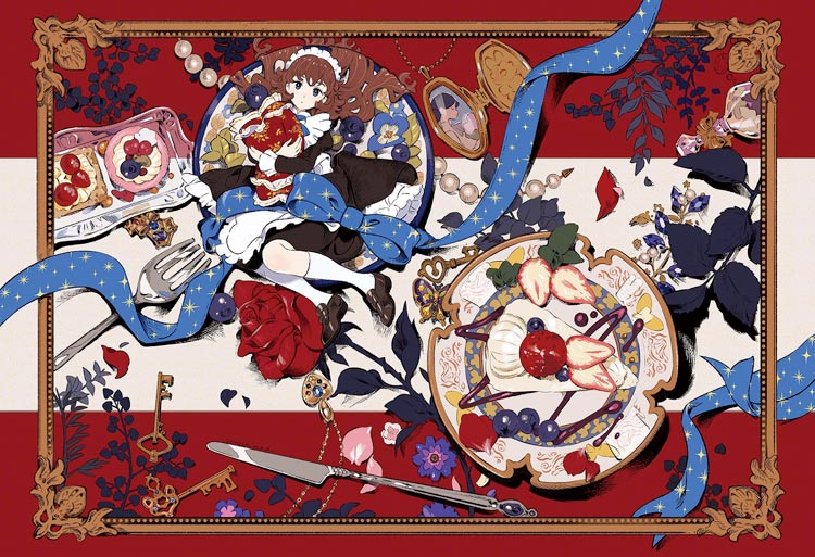 海島千本 - 甜品時間 300塊 (26×38cm)