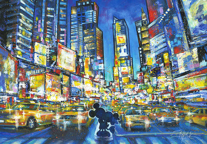 (透明樹脂) 迪士尼 - You, Me and the City 1000塊 (51.2×73.7cm)