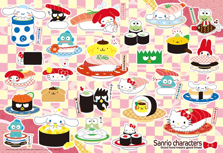 Sanrio - Sanrio壽司餐廳 300塊 (26×38cm)