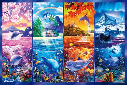 (夜光) Christian Lassen - 時間的流逝 1000塊 (50×75cm)