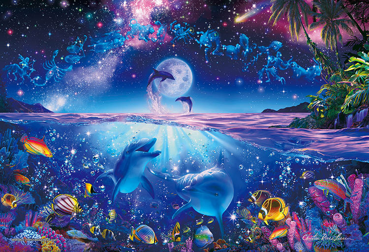(夜光) Christian Lassen - 星之願 300塊 (26×38cm)