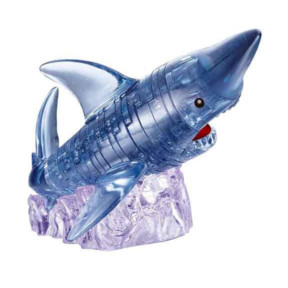 水晶立體 - 大白鯊 37塊